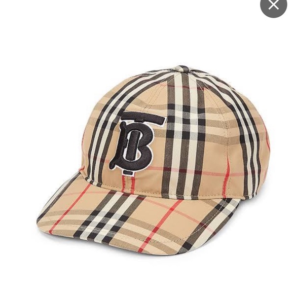 Burberry sneakers and hat , both in great condition. Worn twice - Picture 2 of 2